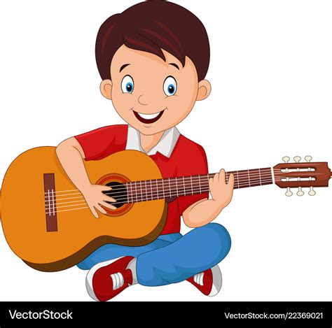 guitar pictures cartoon|cartoon image of playing guitar.